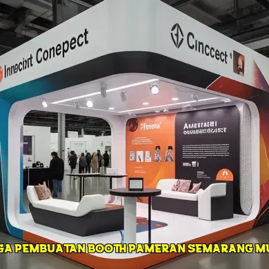 harga pembuatan booth pameran semarang murah